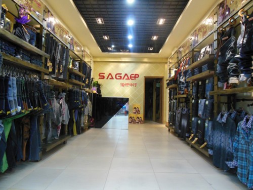 传奇牛仔店铺展示