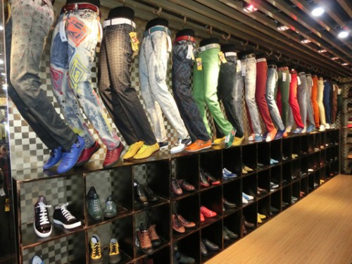 传奇牛仔店铺展示