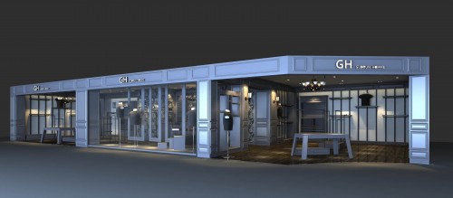 GH男装店铺形象