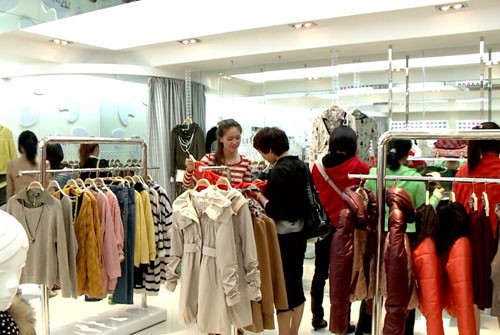 魔扣女装店铺展示