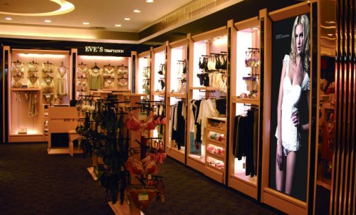 夏娃的诱惑内衣店铺形象