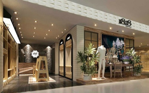 1828男装店铺展示