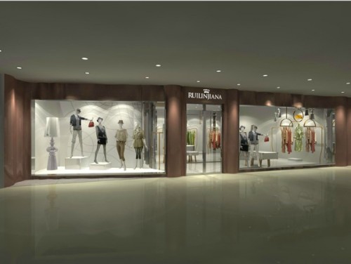 瑞琳珈娜女装店铺形象