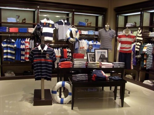 七匹狼男装店铺形象