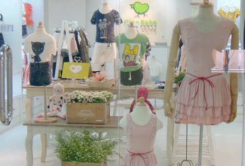 大依诺贝贝童装店铺形象