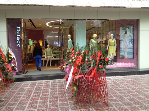 Diface女装店铺形象