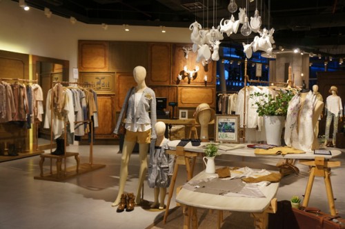 谜底女装店铺展示