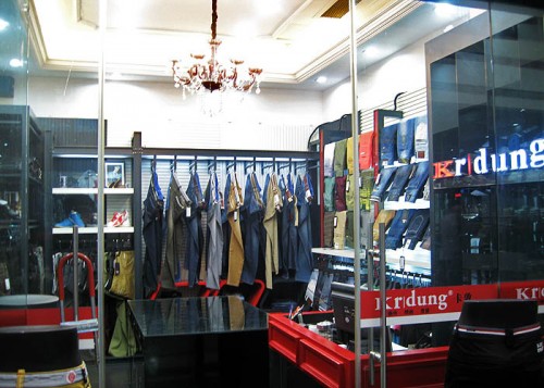 卡敦男装店铺形象