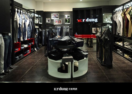 卡敦男装店铺形象