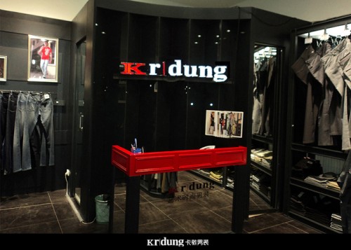 卡敦男装店铺形象