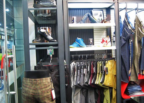 卡敦男装店铺形象