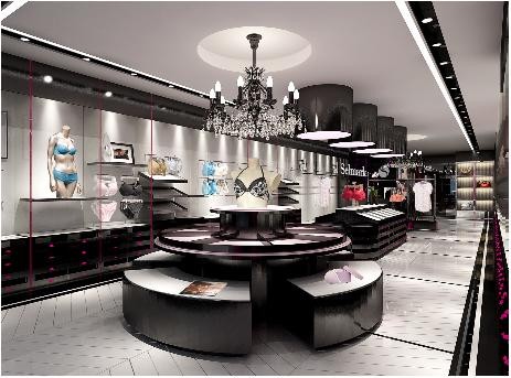 维多利亚的秘密内衣店铺形象