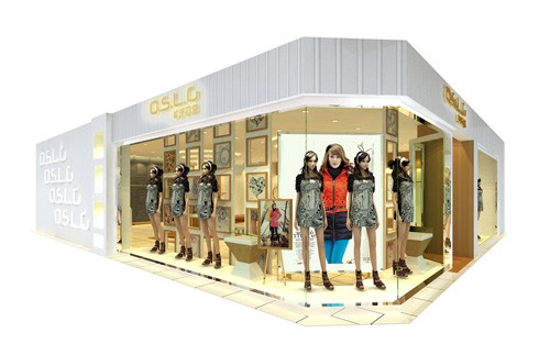 欧莎莉格女装店铺展示
