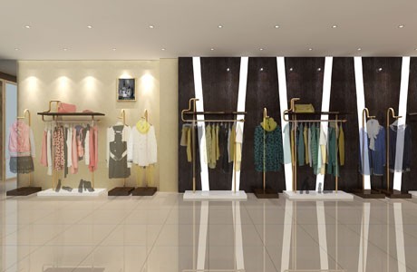 时尚主播女装店铺形象