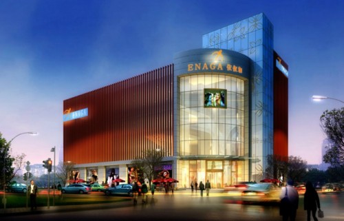 依奴珈女装店铺形象