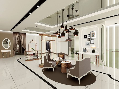 卓影女装店铺展示