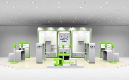 娃哈哈 童装店铺展示