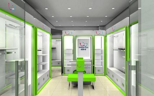 娃哈哈 童装店铺展示