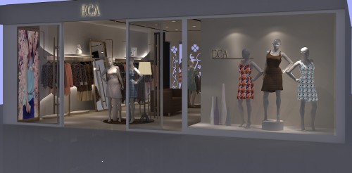 ECA女装店铺形象