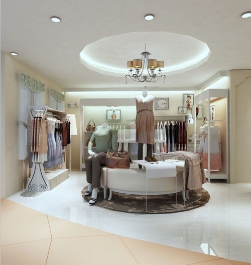 38周女装店铺展示