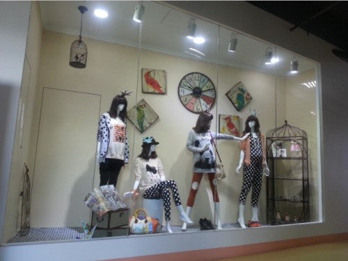38周女装店铺展示