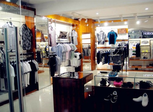 好来西男装店铺形象