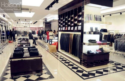 好来西男装店铺形象