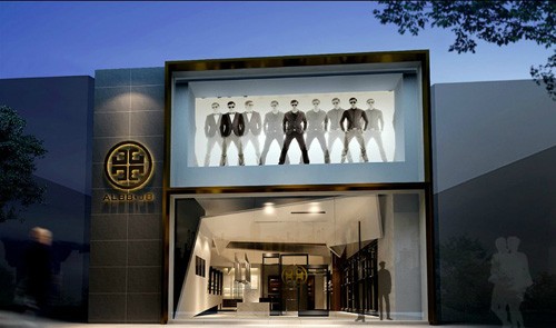 阿里金币男装店铺展示