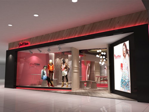 YES!MISS女装店铺形象