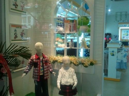 艾迪派克童装店铺形象