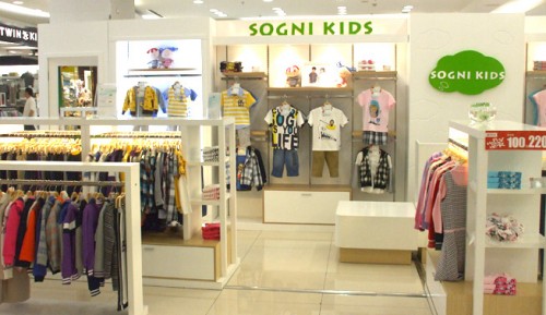 卓维乐（sognikids）童装店铺形象