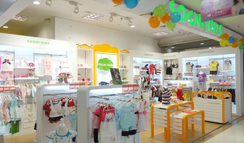卓维乐（sognikids）童装店铺形象