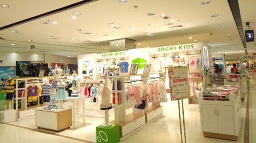 卓维乐（sognikids）童装店铺形象