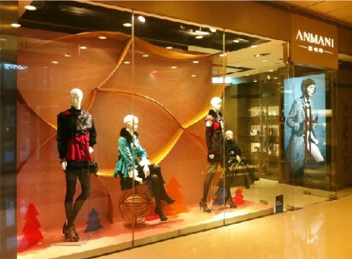 ANMANI女装店铺展示