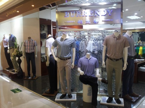 柏兰蒂男装店铺展示