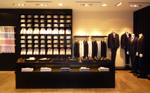 蓝豹男装店铺形象