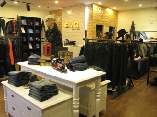 ERQ牛仔店铺展示