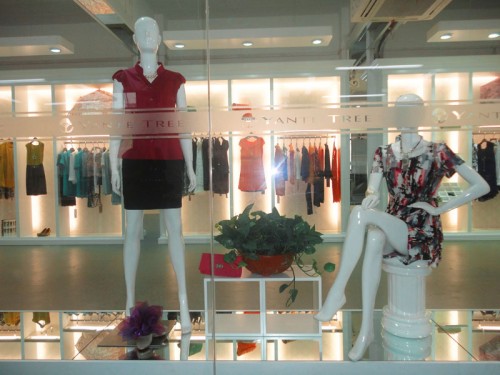 曾凤飞女装店铺展示