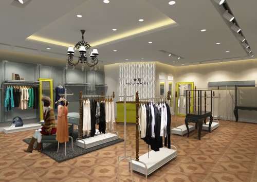 米祖女装店铺展示