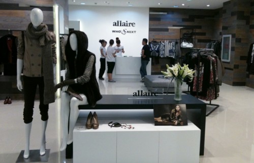 allaire女装店铺展示