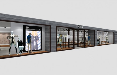 欧力嘉女装店铺形象