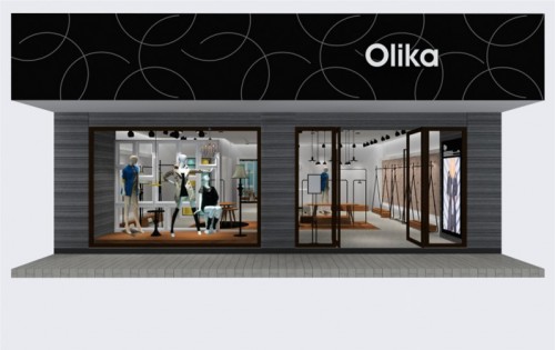 欧力嘉女装店铺形象