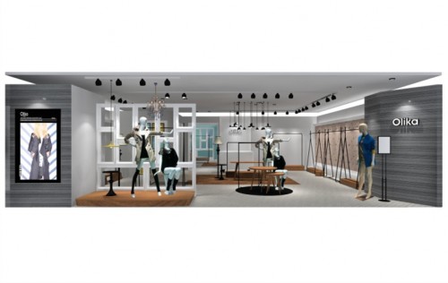 欧力嘉女装店铺形象