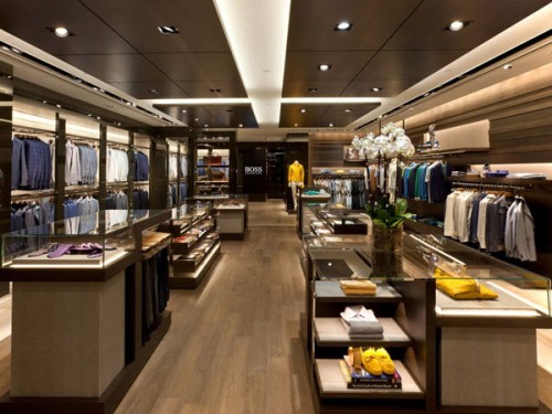 波士恩爵男装店铺形象