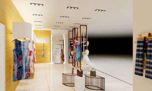 阁兰苏珊女装店铺展示