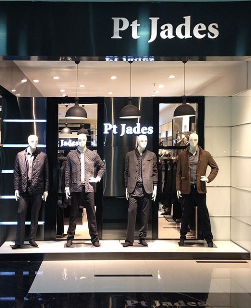 铂珏男装店铺展示
