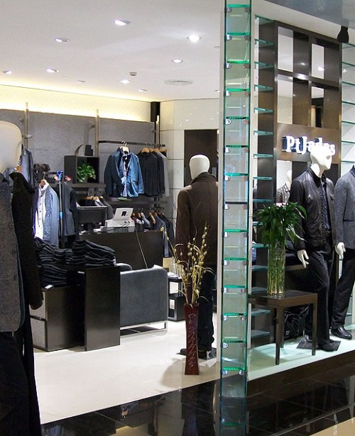 铂珏男装店铺展示
