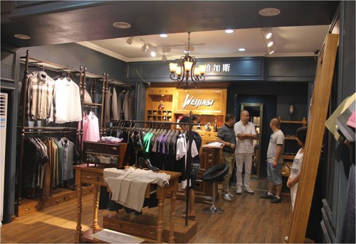 维加斯男装店铺展示