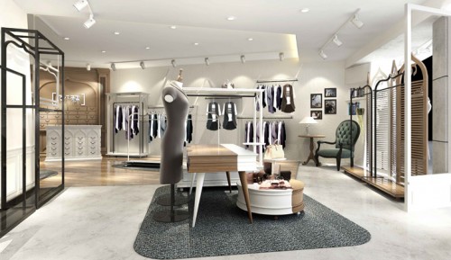 M2稞女装店铺展示