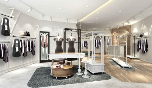 M2稞女装店铺展示